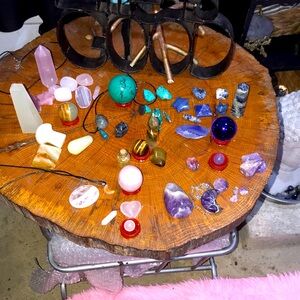 Amethyst and multiple Crystals  bundle